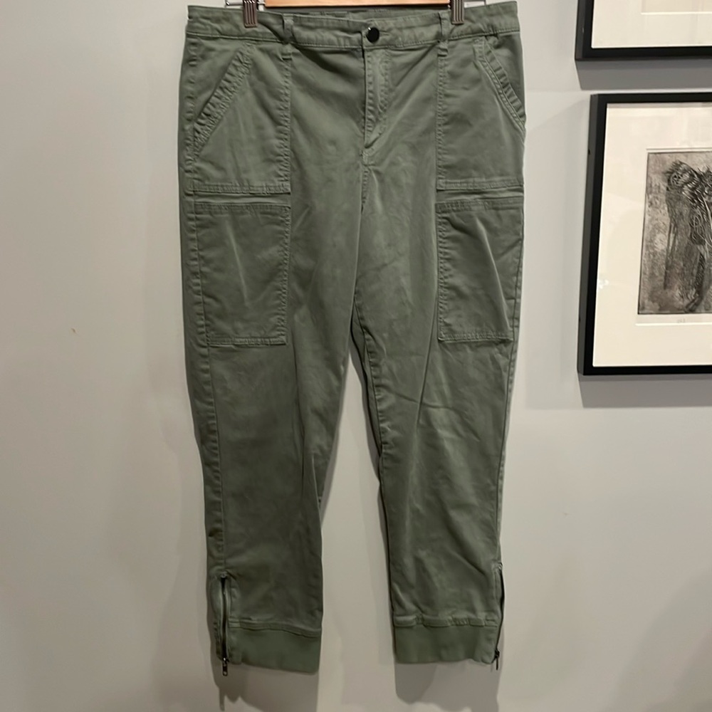 Kut from the Kloth Green Cropped Pants